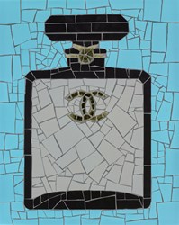 Chanel Gris by David Arnott - Original Mosaic sized 12x15 inches. Available from Whitewall Galleries